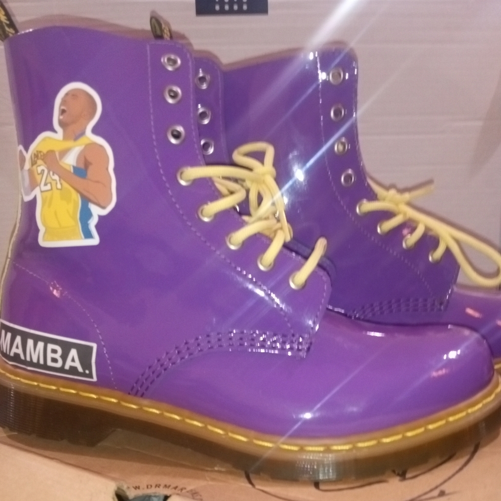 Custom Kobe an GiGi Dr martens boots